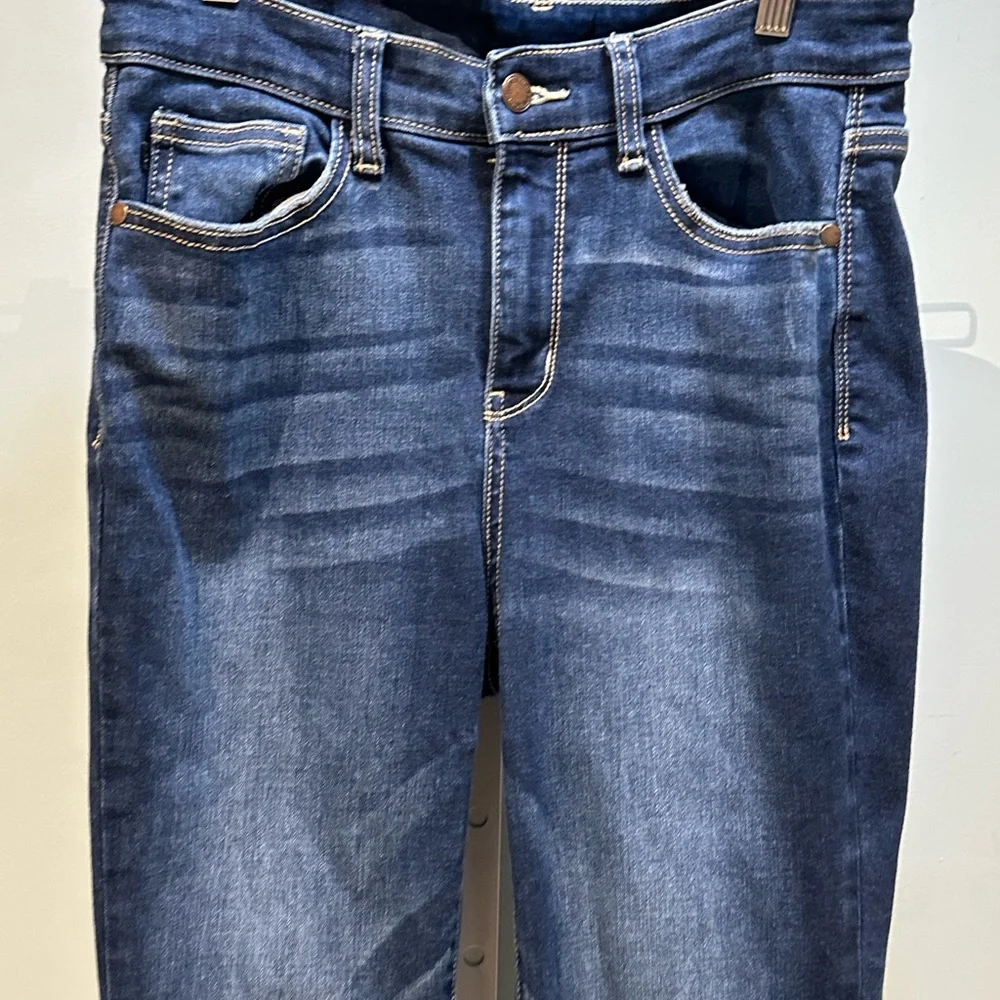 Judy Blue Flare Jeans Blue Size 7/28 - Picture 2 of 13